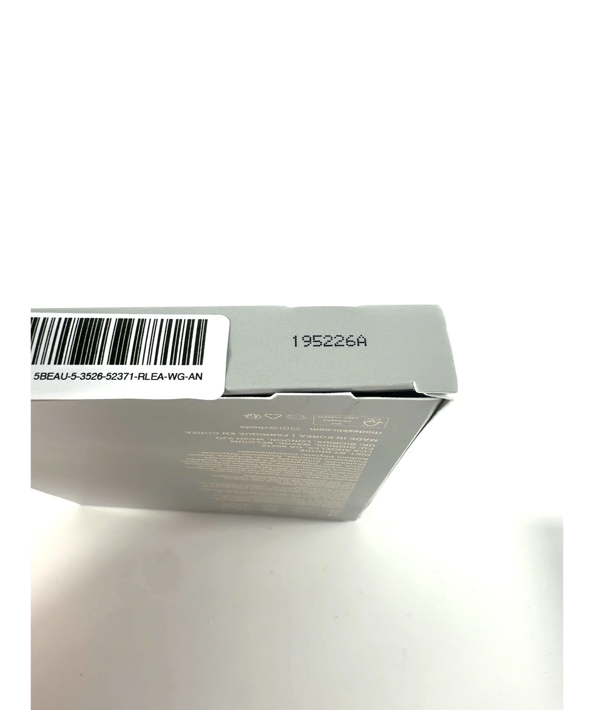 Rhode Peptide Eye Prep Depuffing Eye Patches 6 PAIRS — Batch number or expiry date