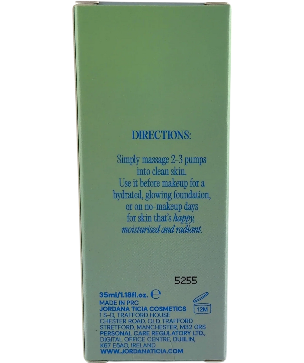 jordana ticia Skin Juice Hydrating Primer, size 35ml — back