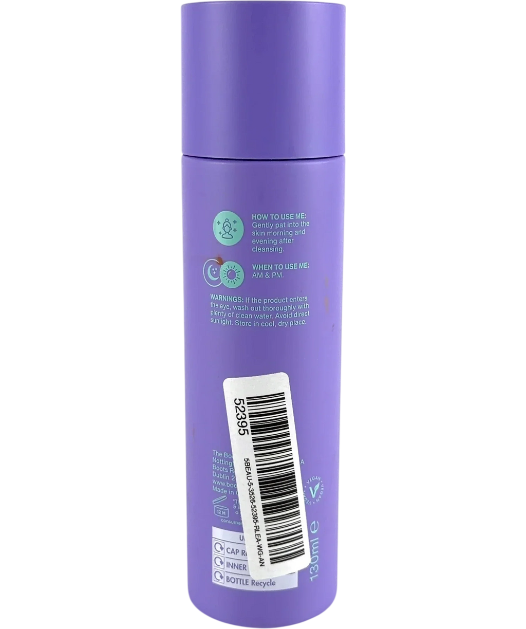 BOOTS Habi Barrier Boost Milky Facial Toner, size 130ml — back