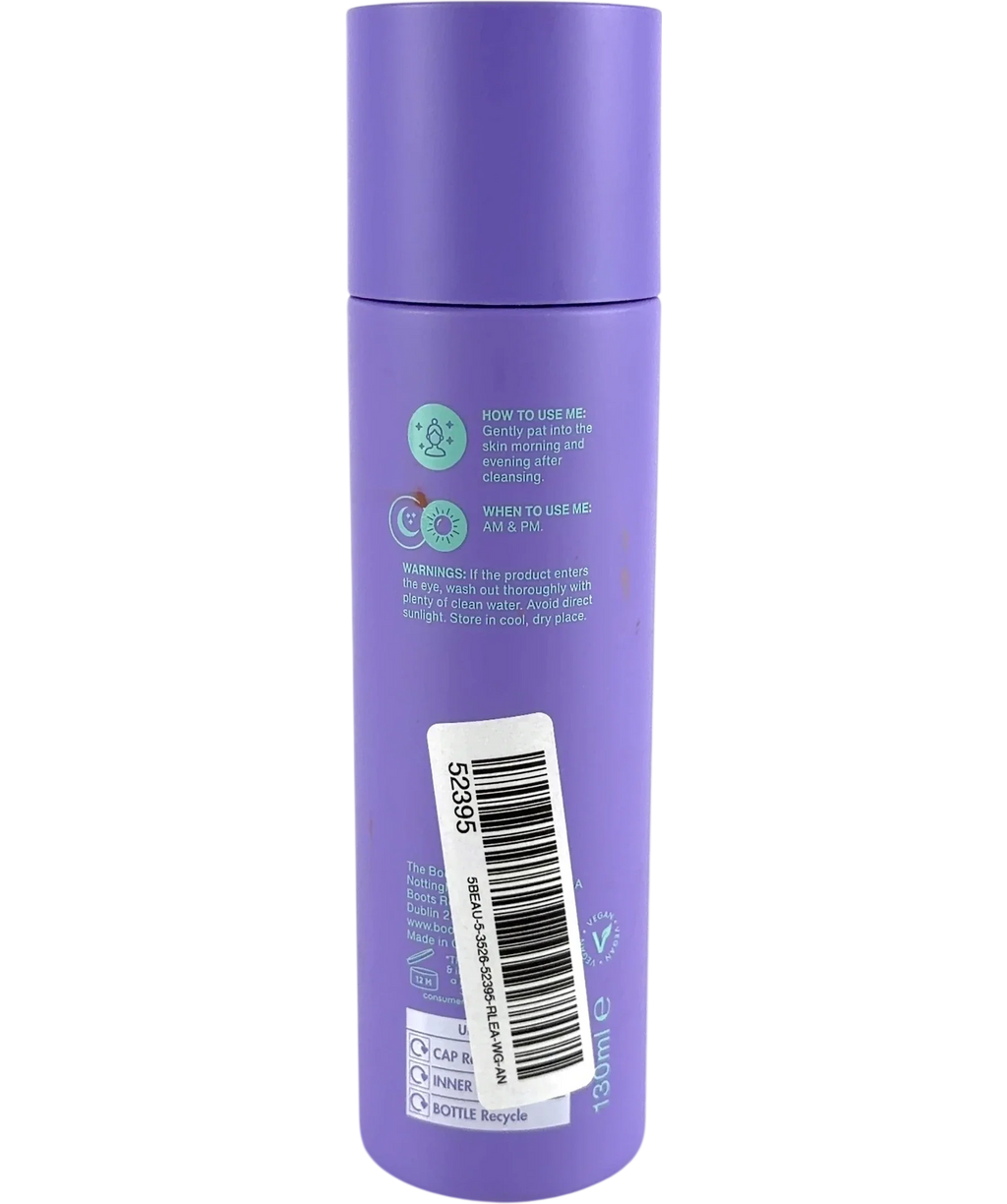 BOOTS Habi Barrier Boost Milky Facial Toner, size 130ml — back
