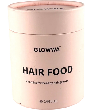 GLOWWA Hair Food Vitamins For Healthy Hair Growth X 60 capsules