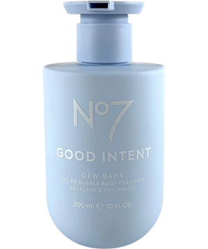 No7 Good Intent Dew Bank Oil To Bubble Body Cleanser 300ml