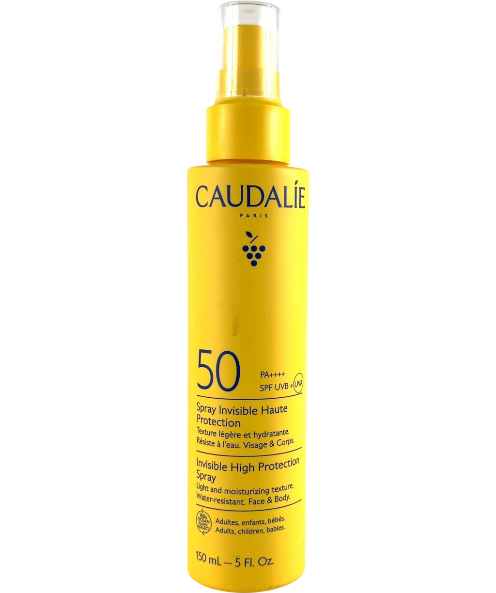 Caudalie Invisible High Protection Spray SPF50, size 150ml — front