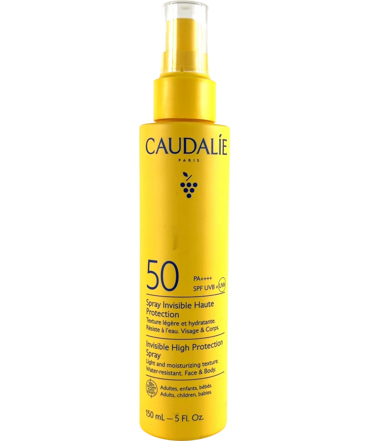 Caudalie Invisible High Protection Spray SPF50, size 150ml — front