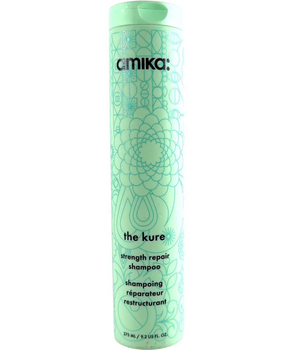 amika The Kure Strength Repair Shampoo, size 275ml — front
