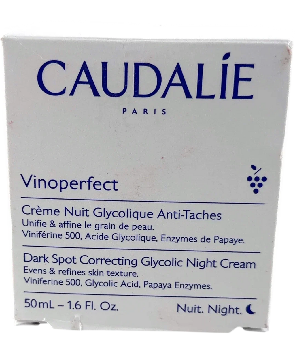 Caudalie Vinoperfect Dark Spot Correcting Glycolic Night Cream, size 50ml — front