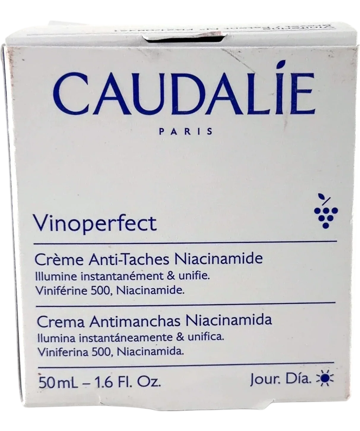 Caudalie Vinoperfect Dark Spot Niacinamide Moisturiser, size 50ml — front