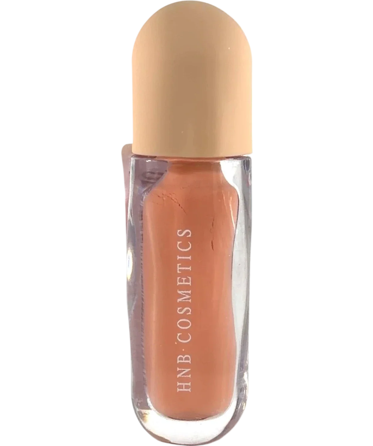 HNB Cosmetics NUDE Soft Silk Ultra Shine Lipgloss, size 4ml — front