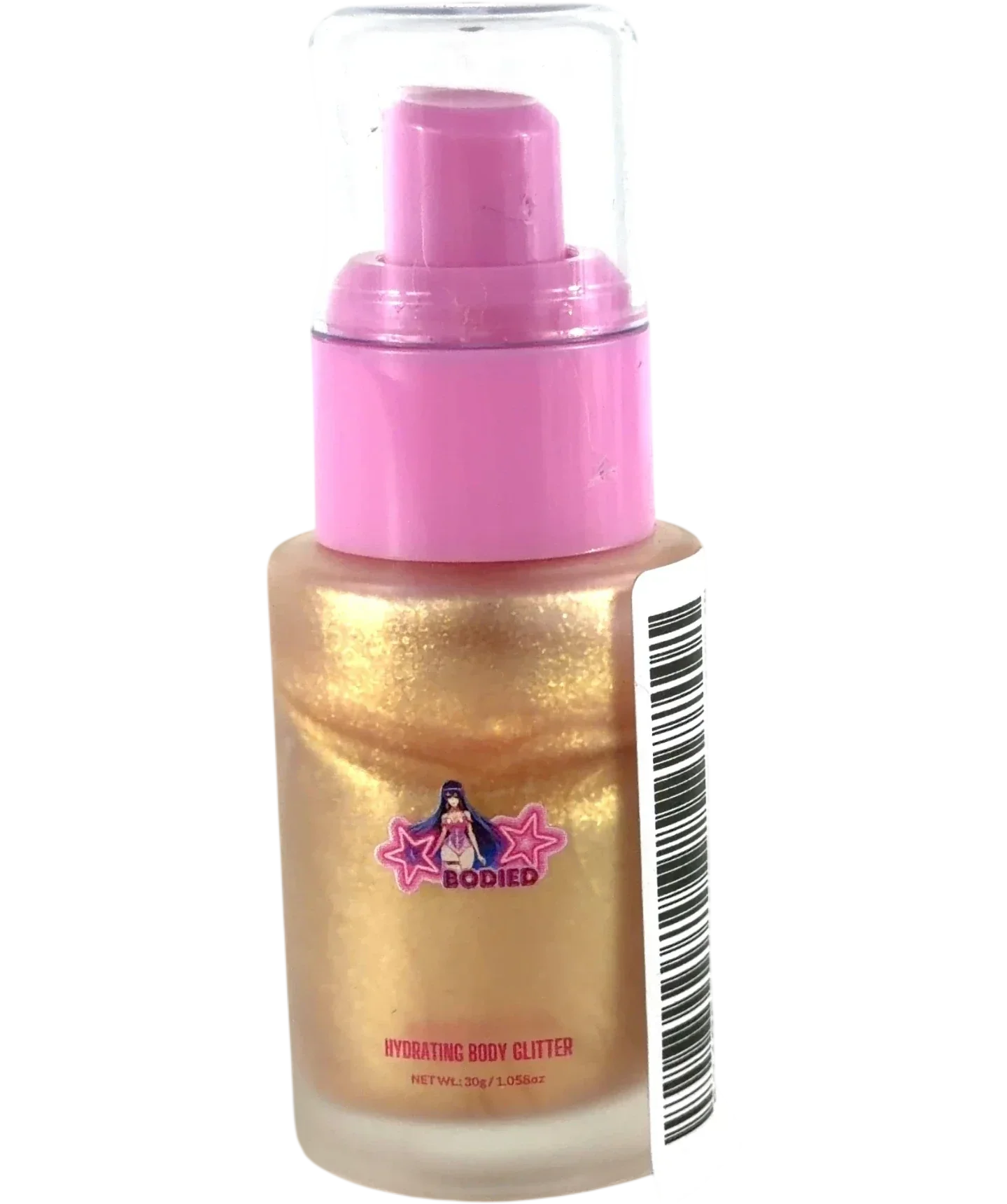 BODIED Galactic glow Hydrating Body Glitter, size 30g — front