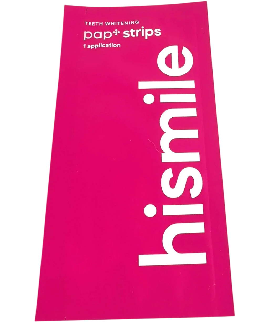 Hismile PAP+ Teeth Whitening Strips 1 Application, size X1 — front