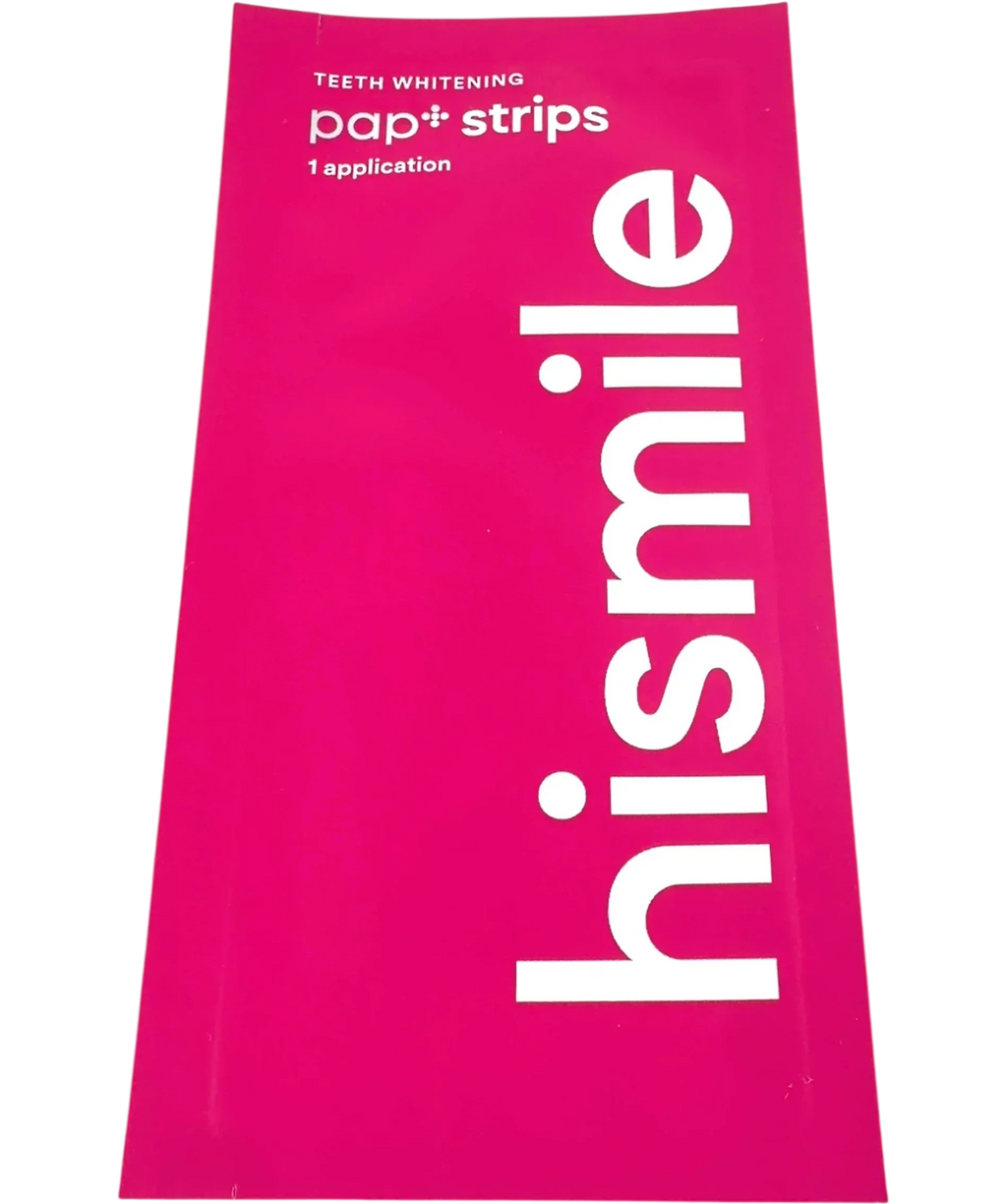 Hismile PAP+ Teeth Whitening Strips 1 Application, size X1 — front