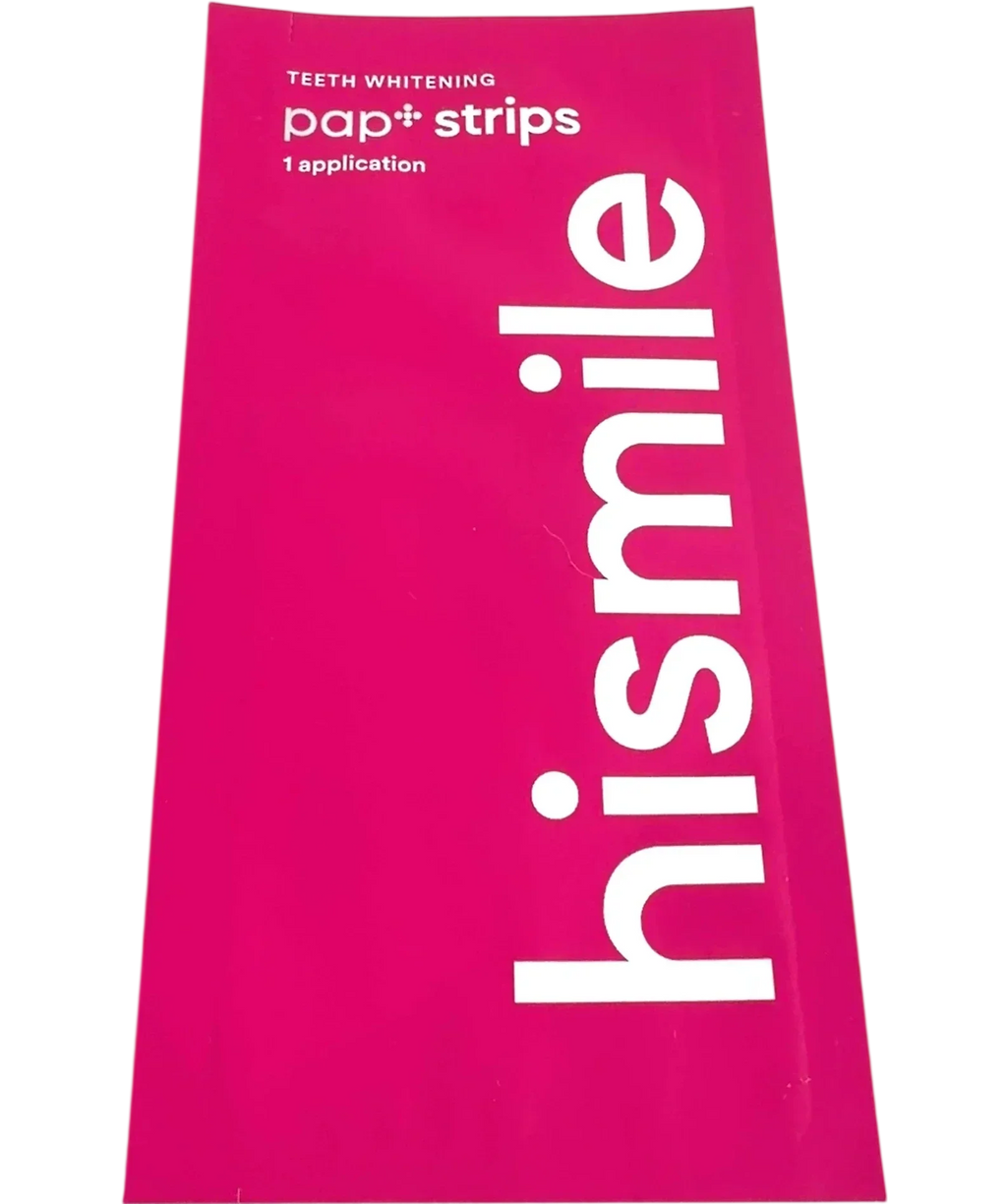 Hismile PAP+ Teeth Whitening Strips 1 Application, size X1 — front