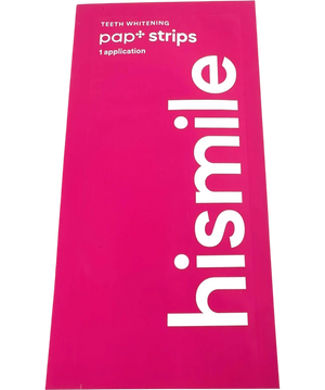 Hismile Pap+ Teeth Whitening Strips Single Sachet 1 Application X1