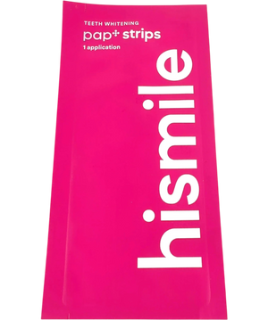 Hismile Pap+ Teeth Whitening Strips Single Sachet 1 Application X1