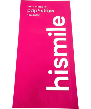 Hismile Pap+ Teeth Whitening Strips Single Sachet 1 Application X1