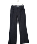 River Island Blue Blue Mid Rise Bootcut Jeans Size 6R, size UK 6 — front