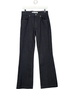 River Island Blue Mid Rise Bootcut Jeans Size 6r UK 6