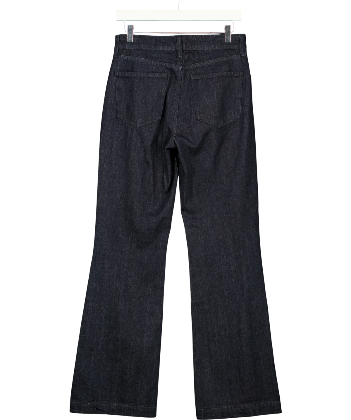 River Island Blue Blue Mid Rise Bootcut Jeans Size 6R, size UK 6 — back
