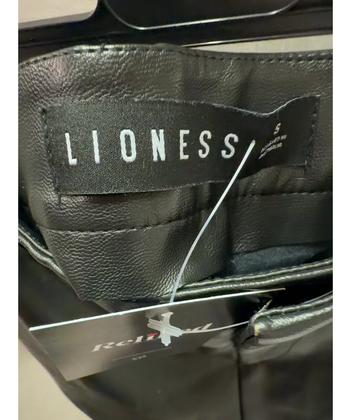Lioness Black Belt Loops Shorts UK S — Brand
