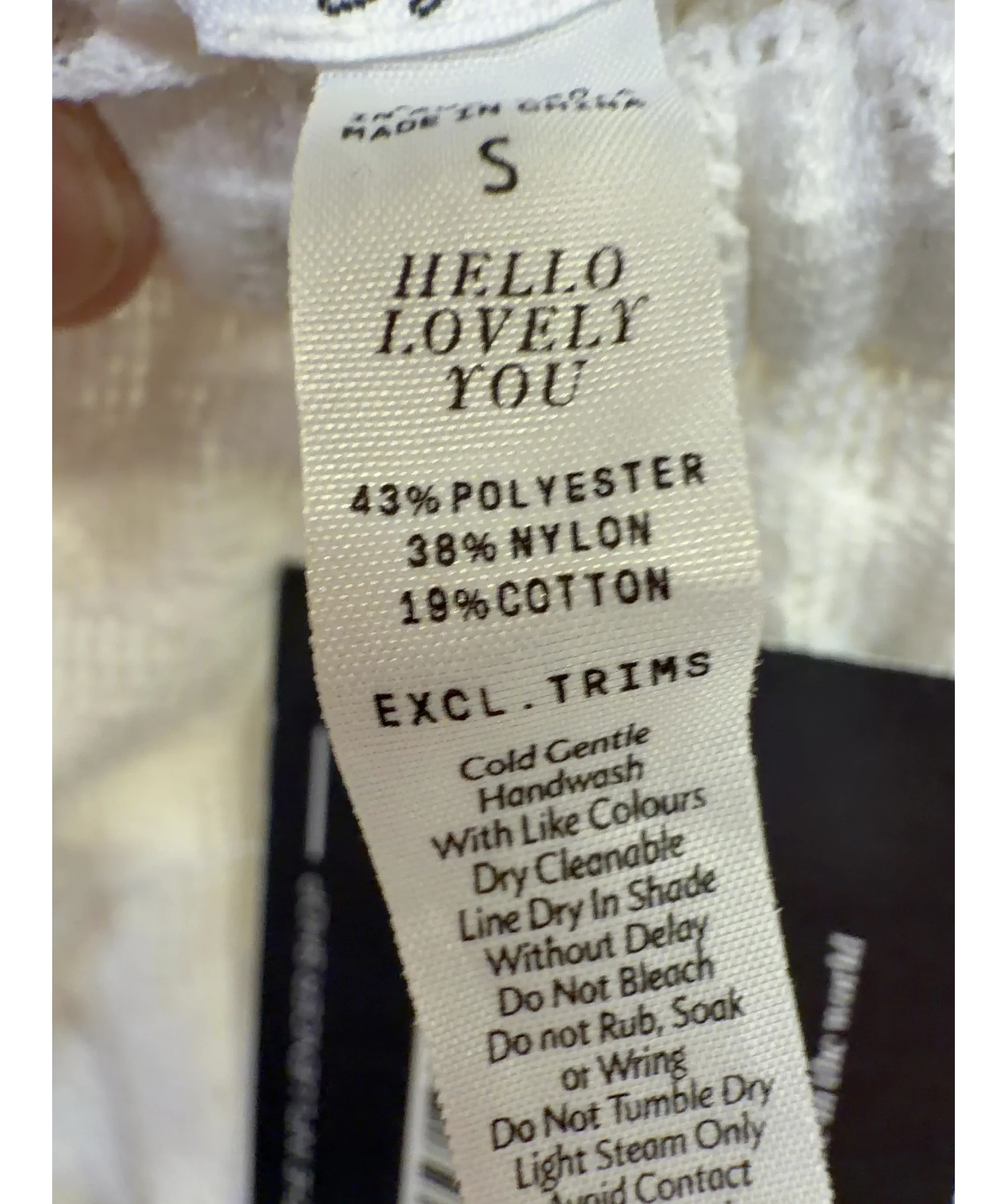 Bydee White Liora Maxi Skirt in Lumiere White, size UK S — label