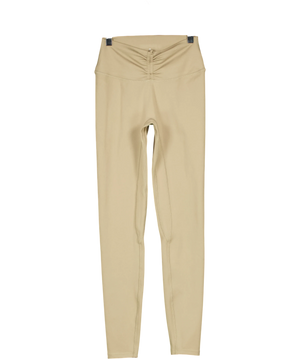 Csb beige  Ruched Leggings Uk S