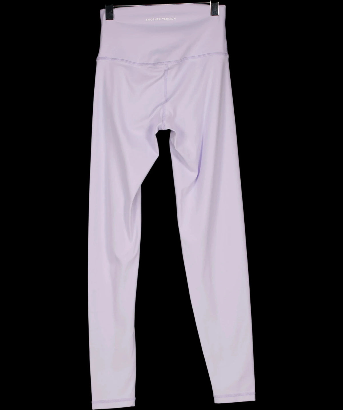 Another Version Purple Lilac Purple High-Waisted Activewear Leggings, size UK S — label