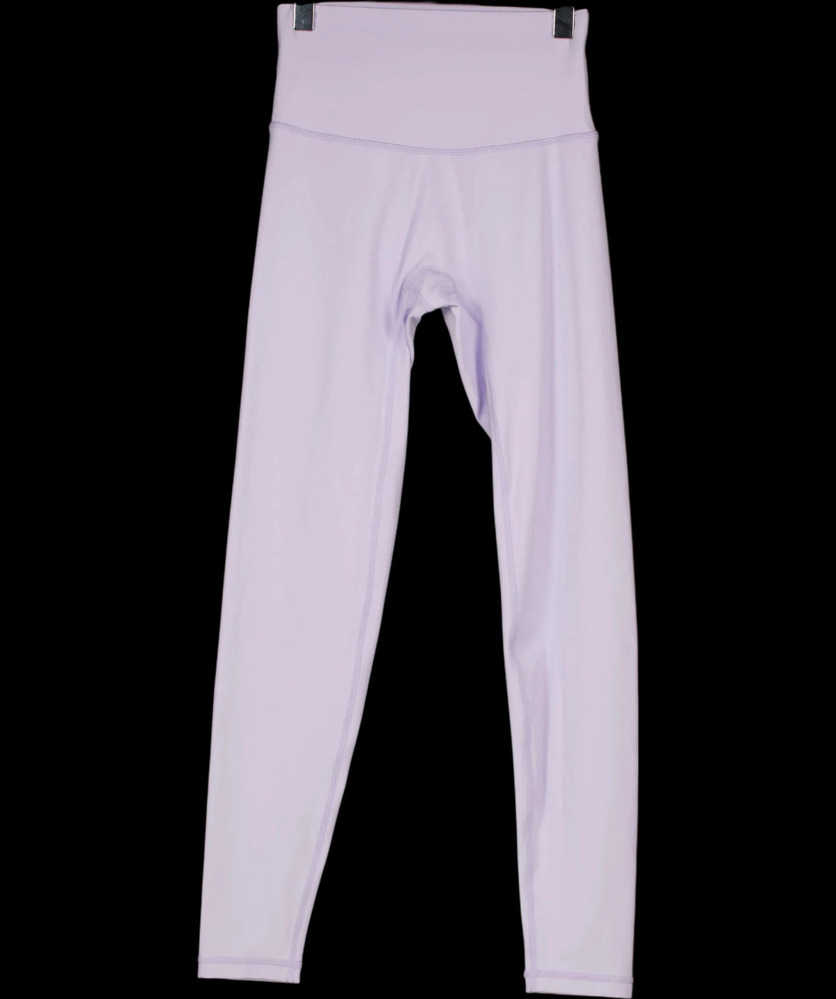 Another Version Purple Lilac Purple High-Waisted Activewear Leggings, size UK S — care label
