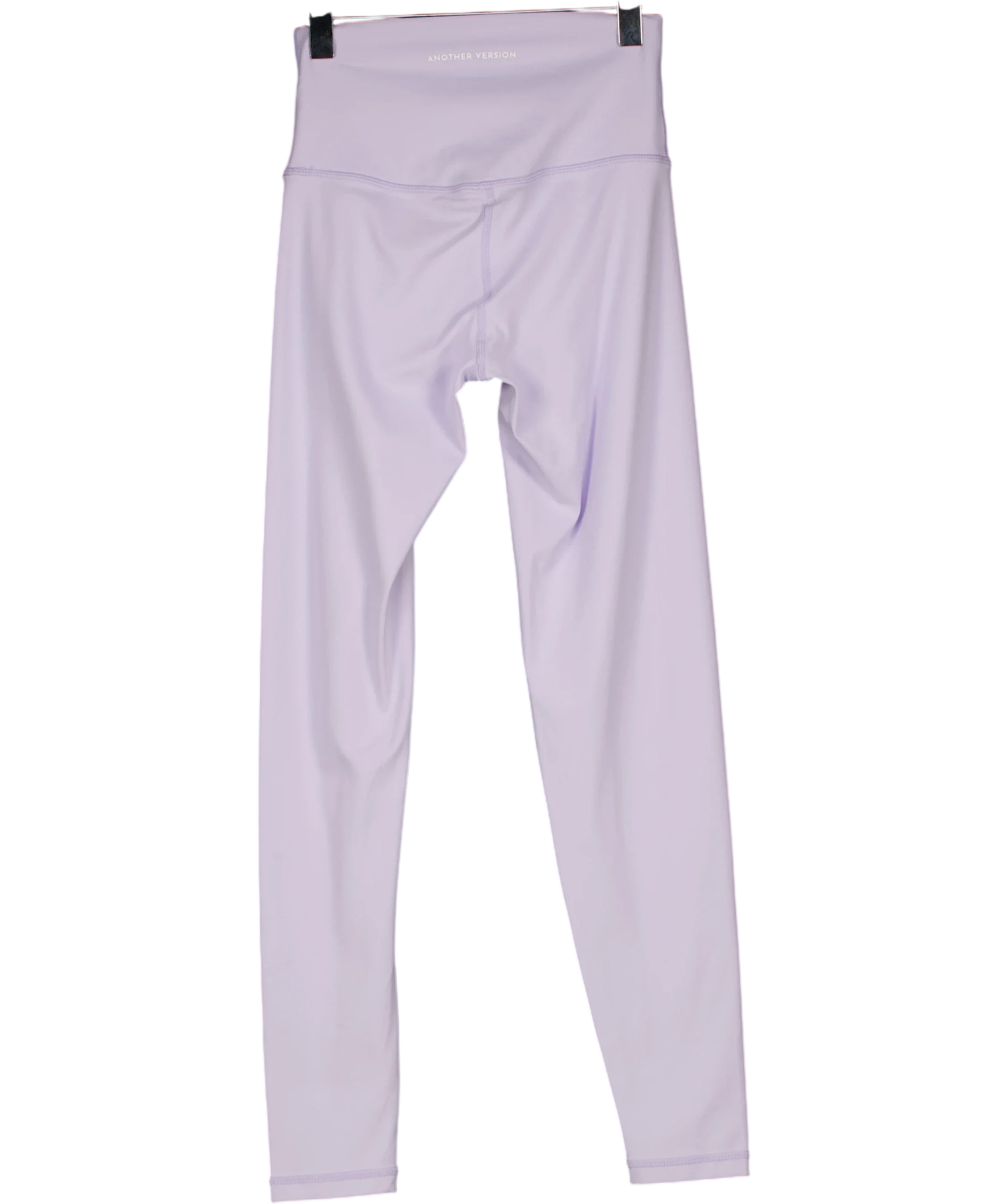 Another Version Purple Lilac Purple High-Waisted Activewear Leggings, size UK S — back