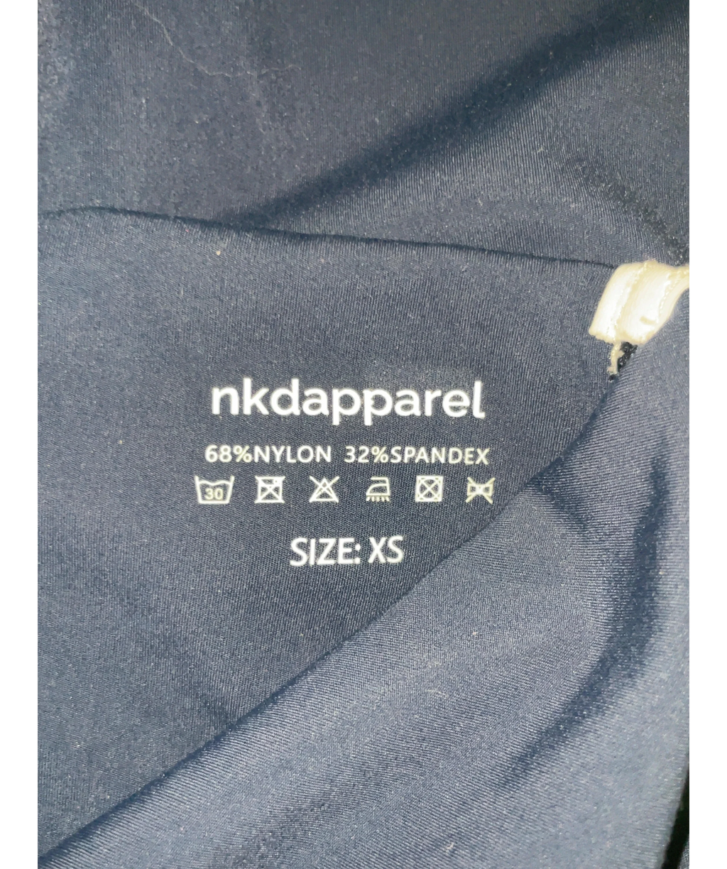 NKD Apparel navy Colour, size UK XS — label