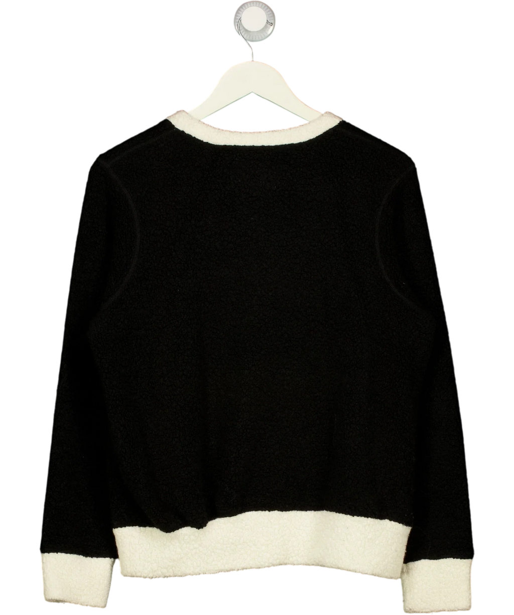 CasaBlanca Black Tennis Club Boucle Embroidered Jumper, size UK S — back