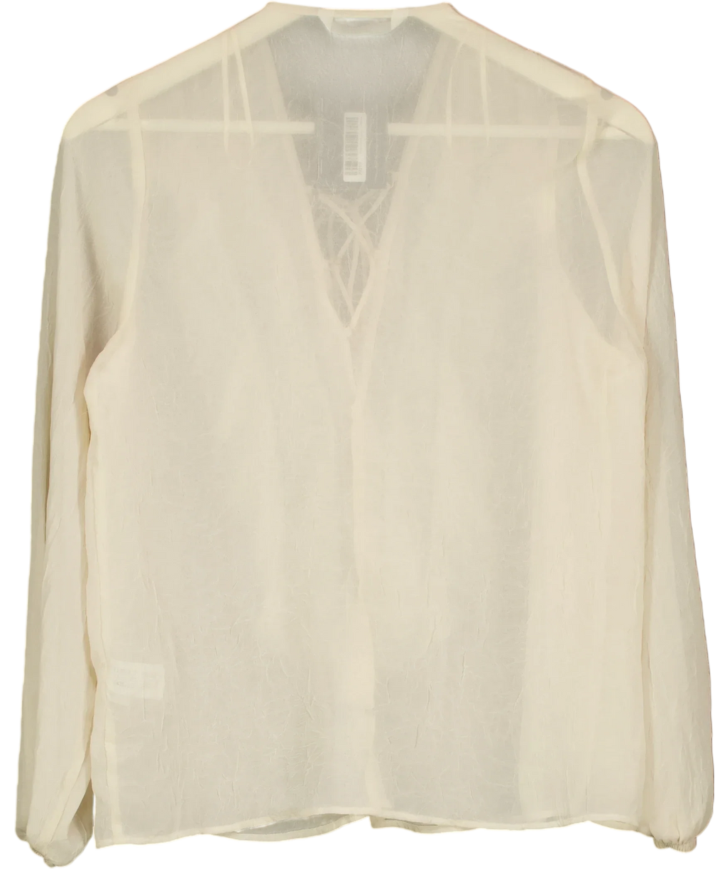 ZARA Cream Colour, size UK S — back