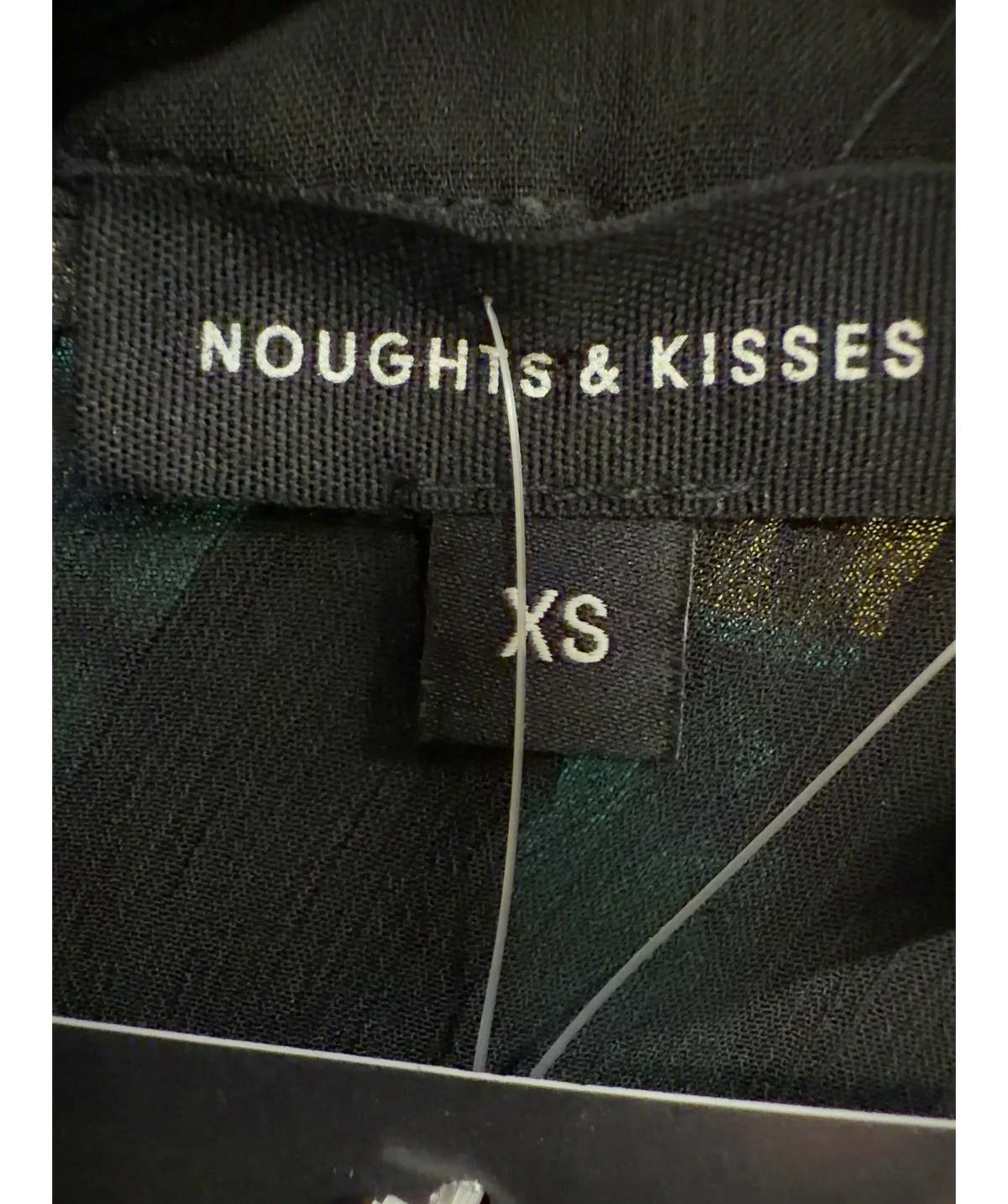 Noughts & Kisses Black Colour, size UK XS — detail