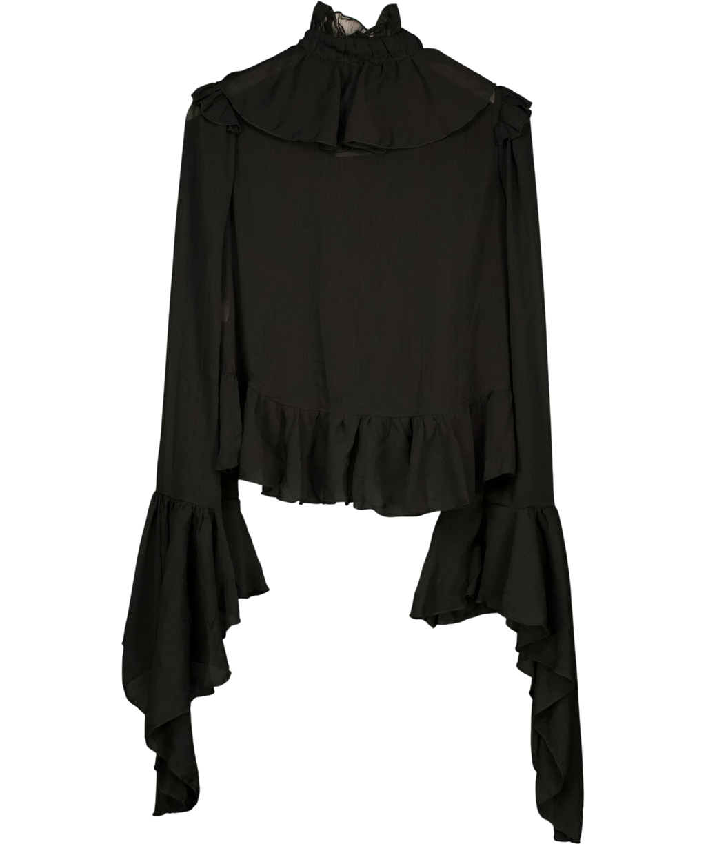 Noughts & Kisses Black Colour, size UK XS — back