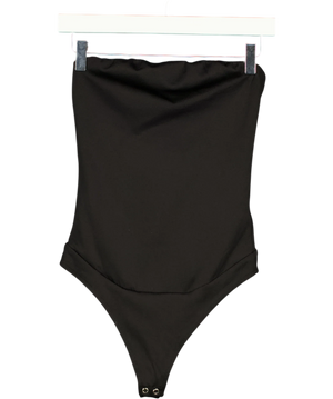 Good American Sculpting Corset Strapless Bodysuit Black UK S
