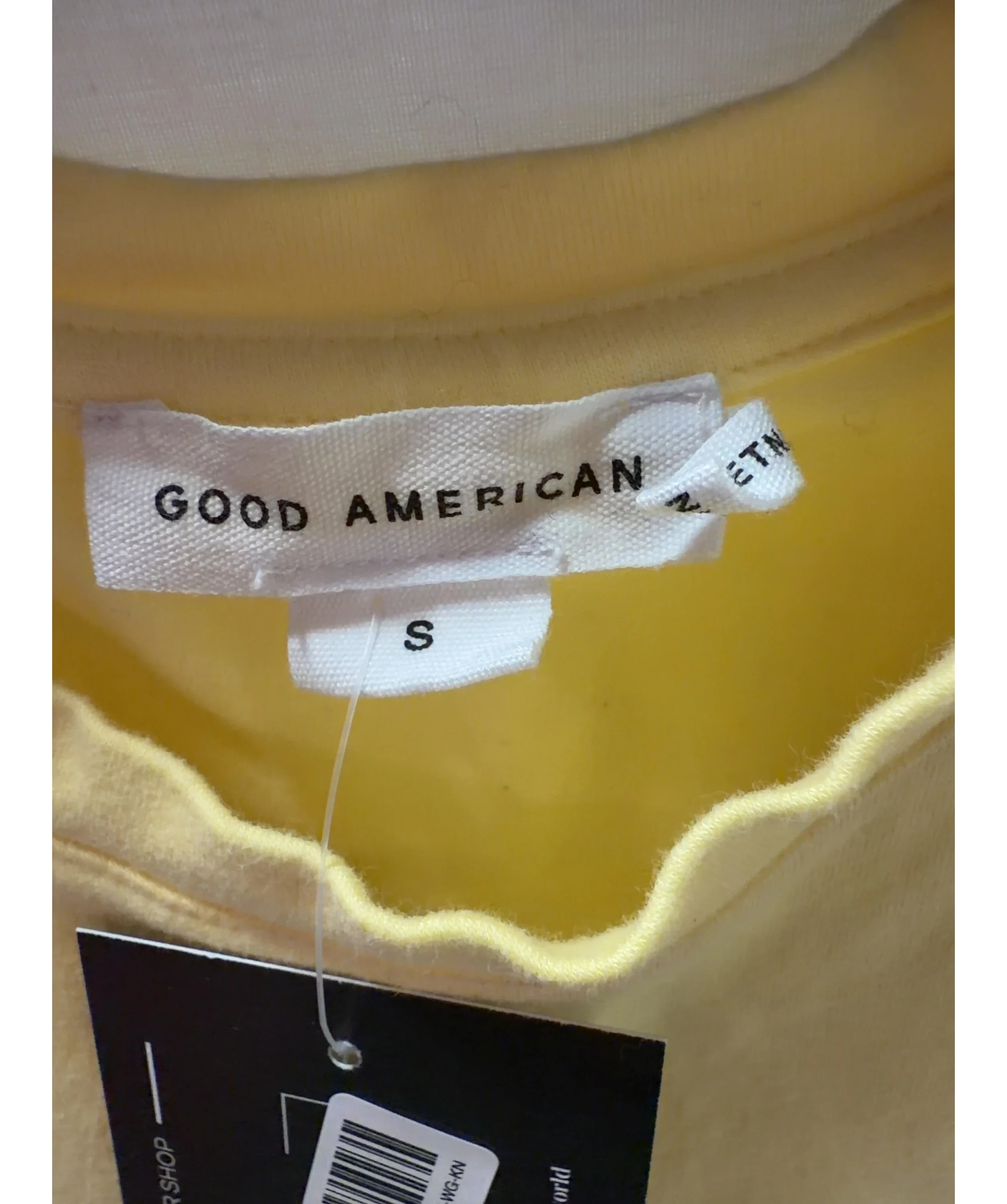 Good American Yellow GT0346VN, size UK S — detail