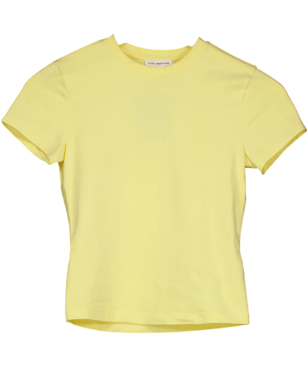 Good American Yellow GT0346VN, size UK S — front