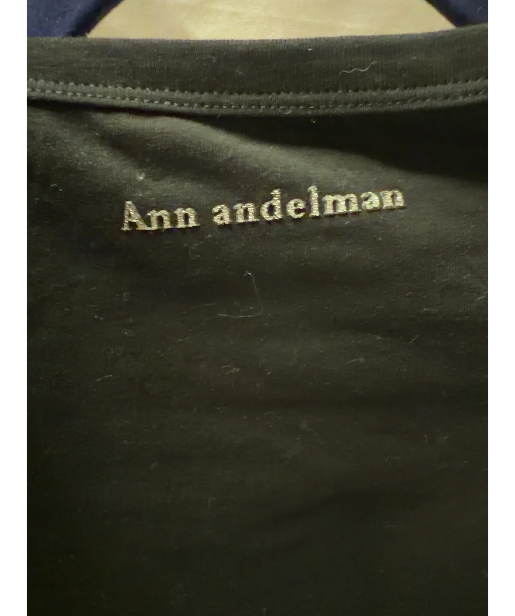 ANN ANDELMAN Black Colour, size UK XS — detail