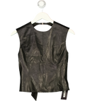 Lioness Black Countryside Top, size UK S — front