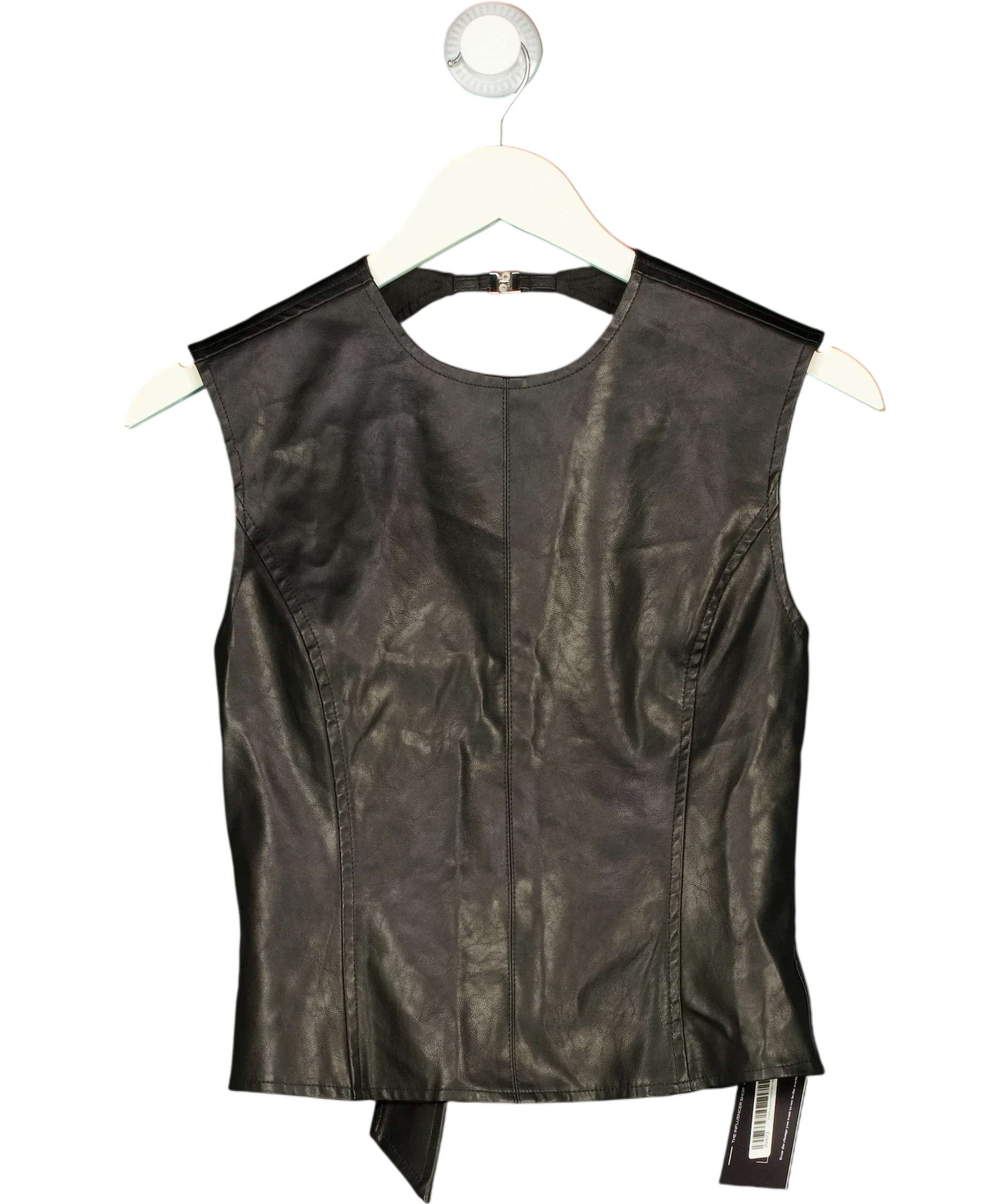 Lioness Black Countryside Top, size UK S — front