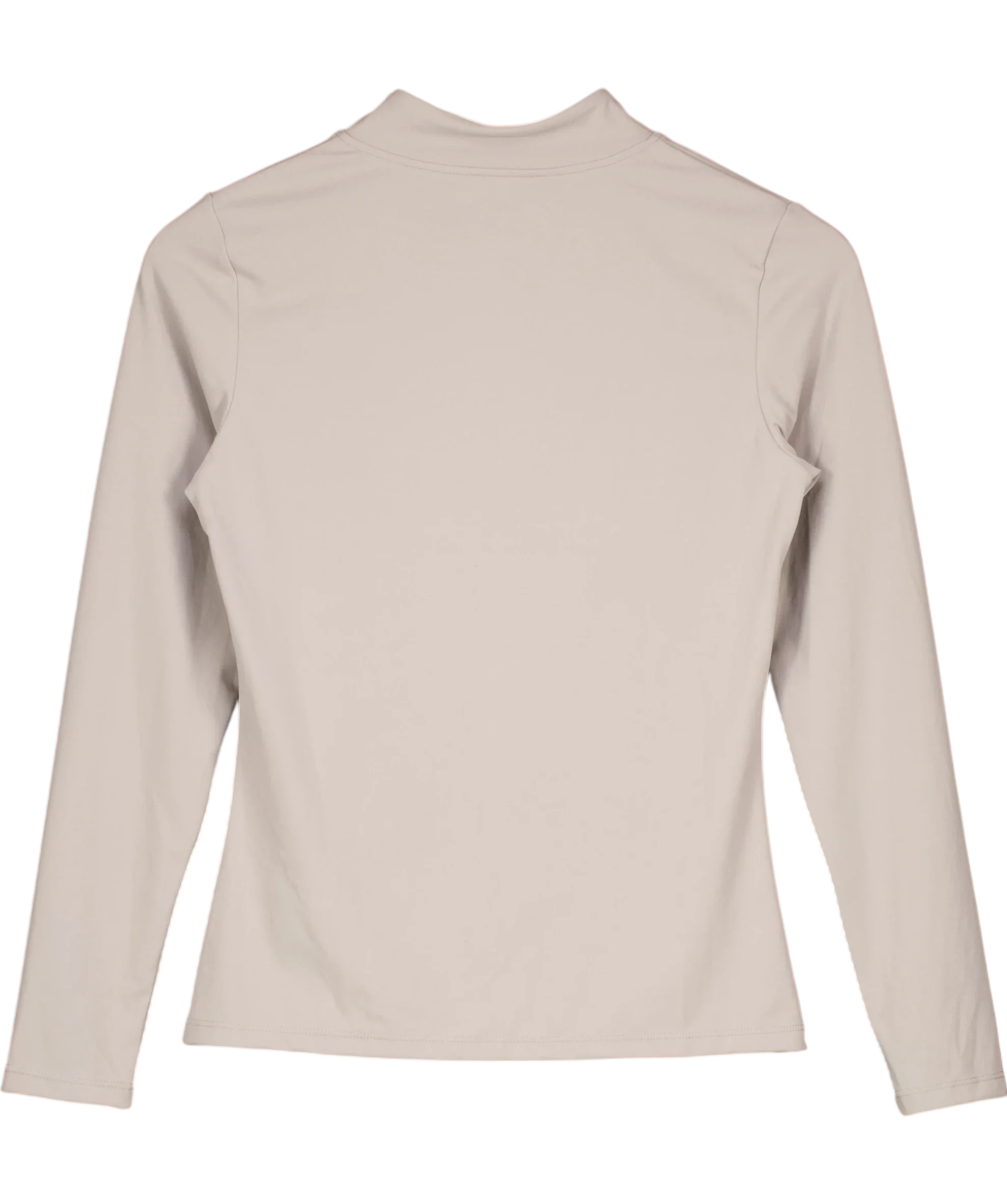 NKD Apparel Grey Ash Grey Sportive Zip Top, size UK S — back