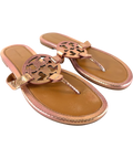 Tory Burch Pink Miller Sandal, size UK 5.5 EU 38.5 👠 — front