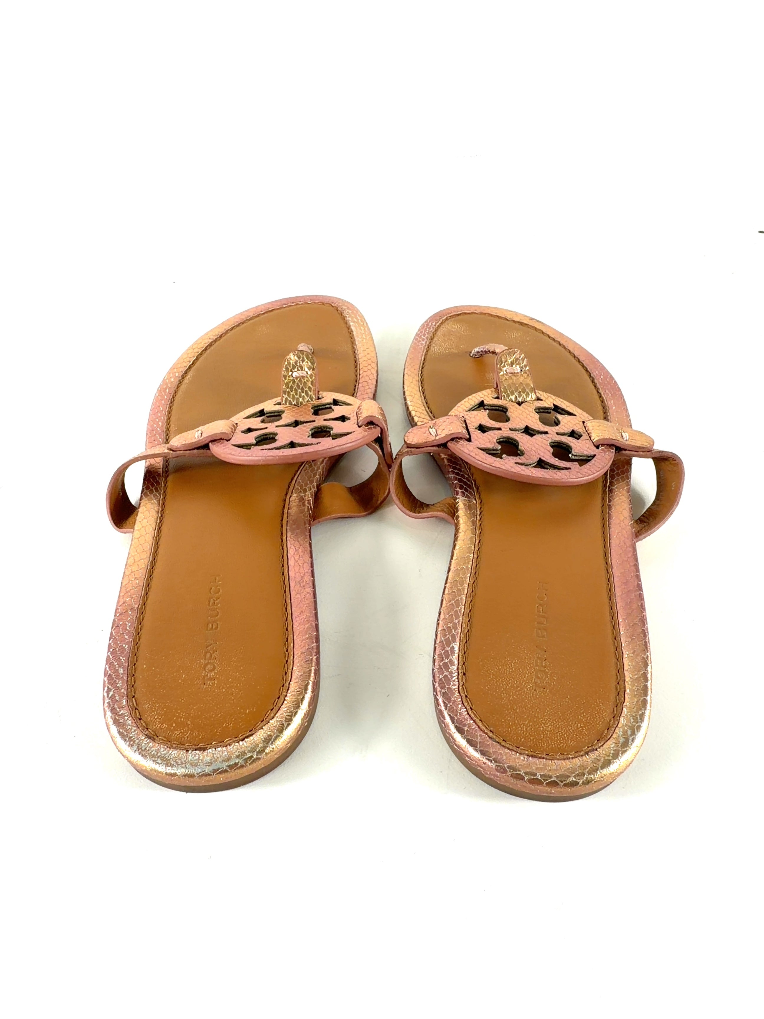 Tory Burch Pink Miller Sandal, size UK 5.5 EU 38.5 👠 — back