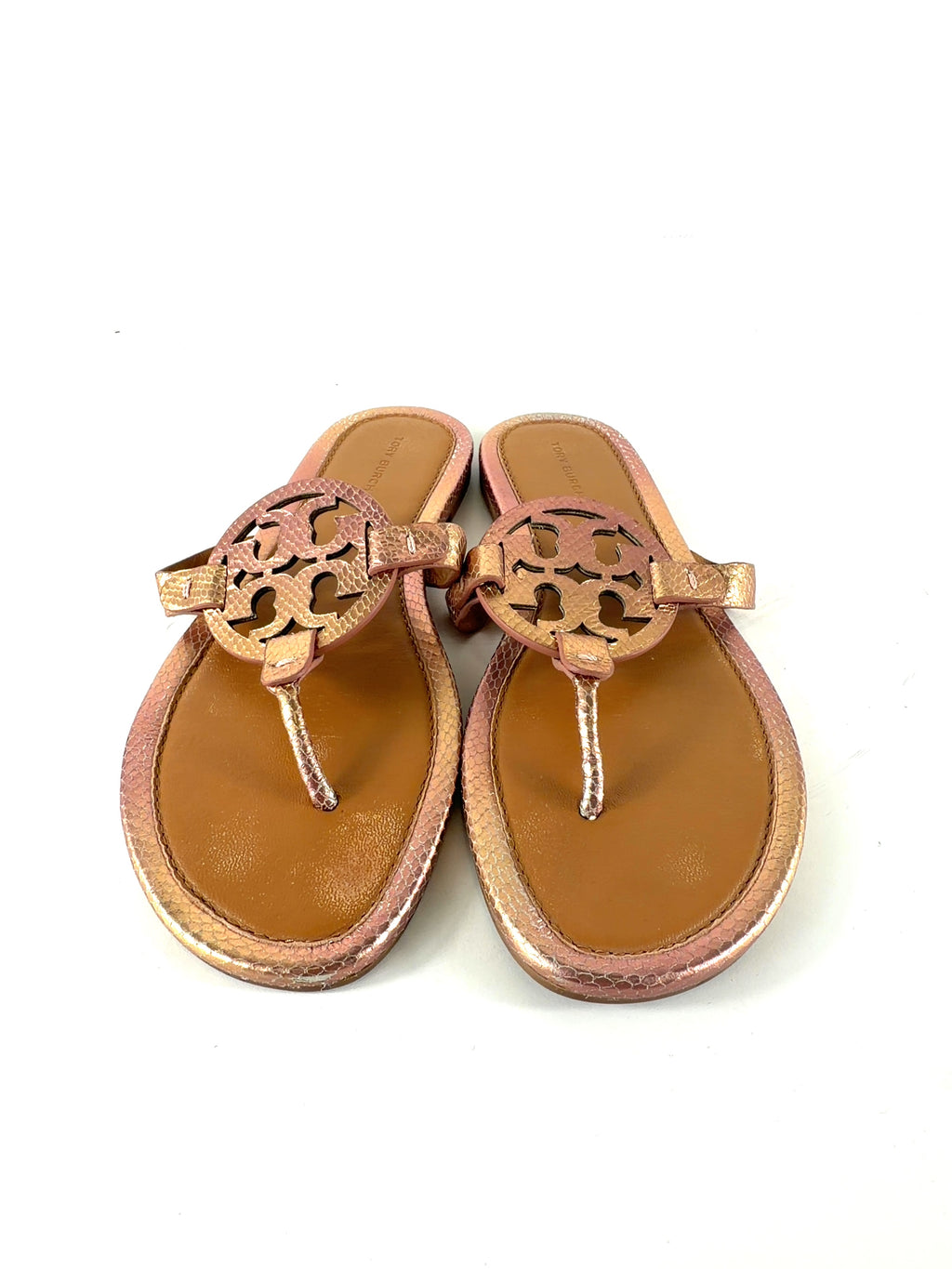 Tory Burch Pink Miller Sandal, size UK 5.5 EU 38.5 👠 — detail
