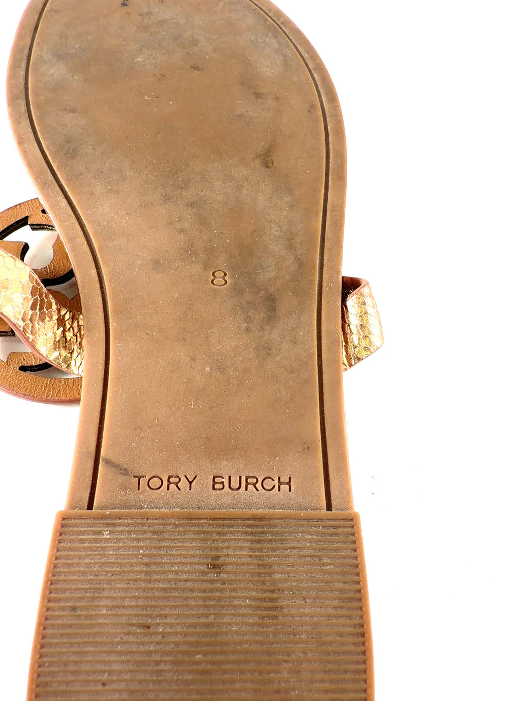 Tory Burch Pink Miller Sandal, size UK 5.5 EU 38.5 👠 — care label