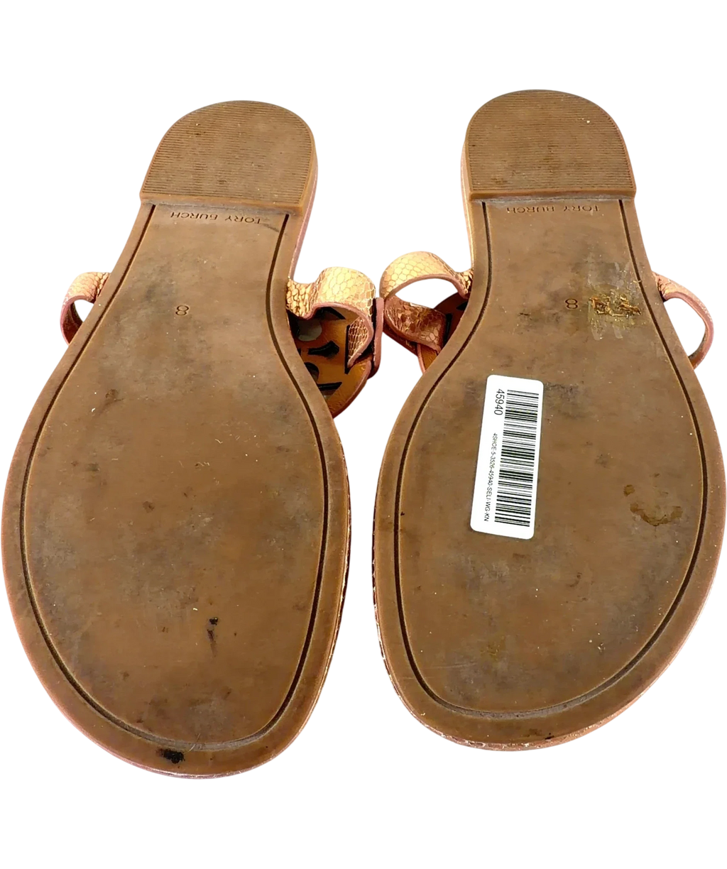 Tory Burch Miller Sandal Pink US8 UK 5.5/6 — Sole
