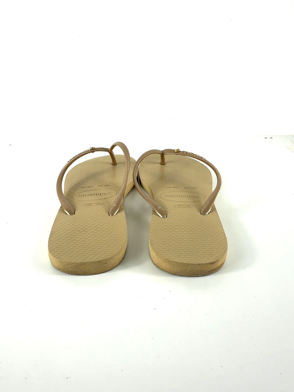 Havaianas gold Slim Flip-Flops, size UK 5 EU 38 👠 — back