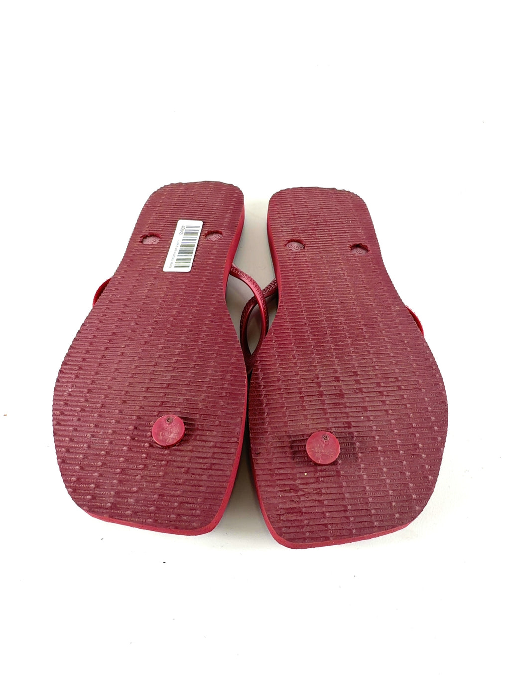 Havaianas burgundy Slim Logo Metallic, size UK 6 EU 39 👠 — view 8