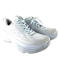 Hoka One One White Women's Bondi 8, size UK 6 — front