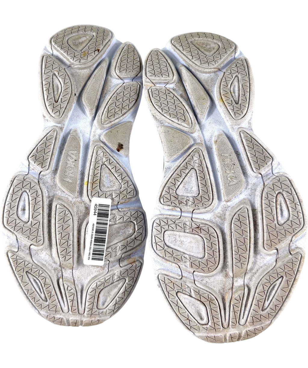 Hoka One One Womens Bondi 8 Sneakers White UK 6 — Sole