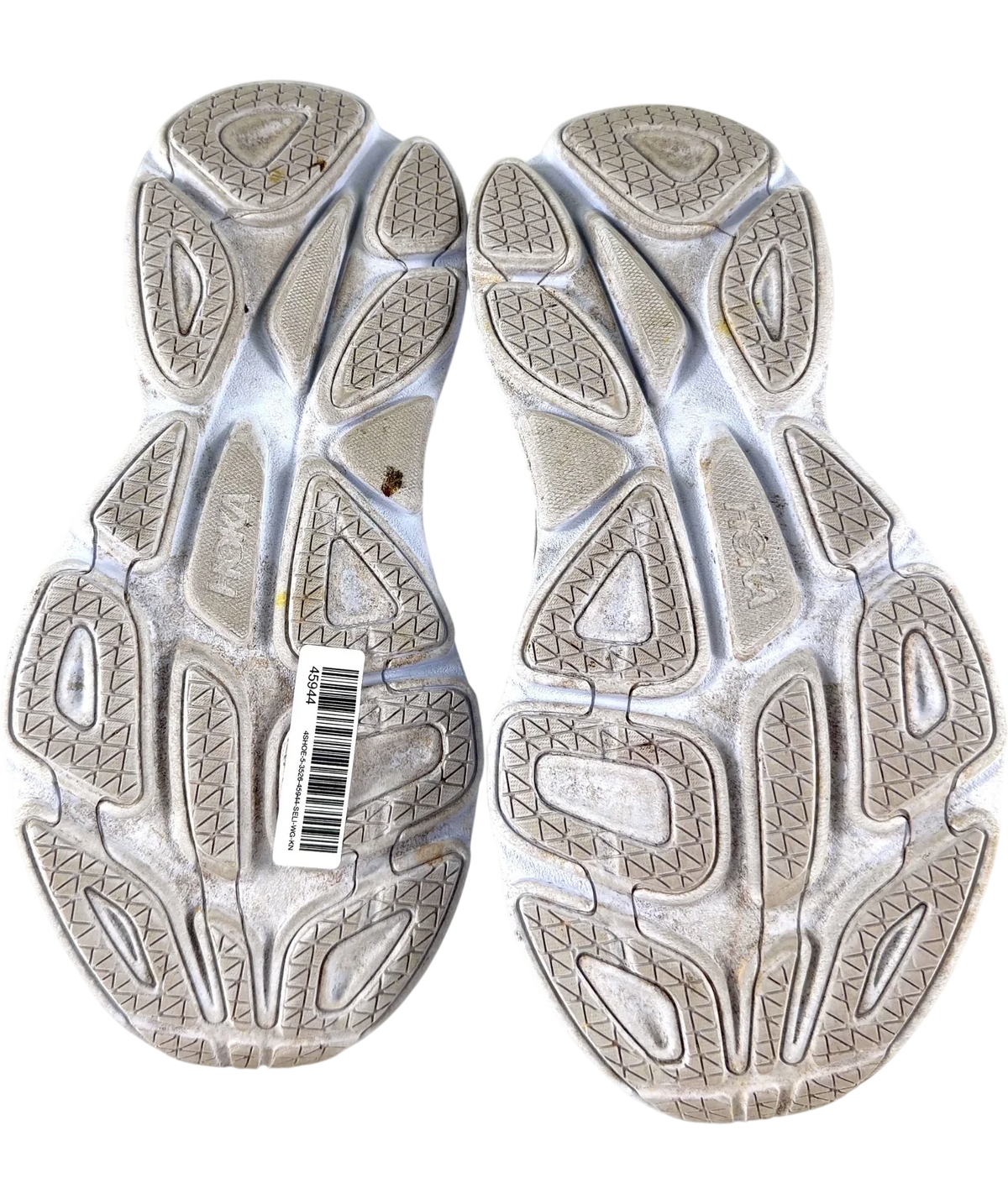 Hoka One One Womens Bondi 8 Sneakers White UK 6 — Sole